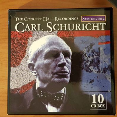 CARL Schuricht the concert hall recordings BOX SLIP EX/EX (10 CDs, Klassik)