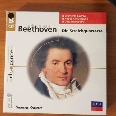 Guarneri Quartet beethoven - die streichquartette BOX SLIP EX/EX (8CD, Klassik)