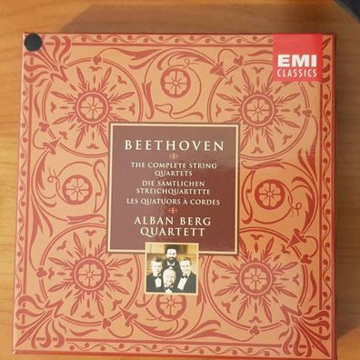 ALBAN BERG Quartett beethoven - complete string quartets BOX SLIP EX/EX (7CD)