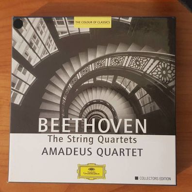 Amadeus Quartet beethoven - the string quartets BOX SLIP EX/EX (7CD, Klassik)