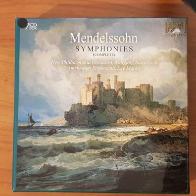 Sawallisch / MARKIZ mendelssohn symphonies BOX SLIP EX/EX (7CD, Klassik)