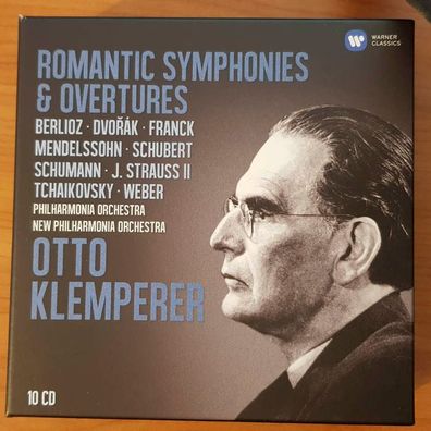 OTTO Klemperer romantic symphonies & overtures BOX SLIP EX/EX (10CD, Klassik)