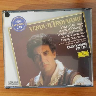 CARLO MARIA Giulini verdi il trovatore NM/EX (2CD, Klassik, DG)