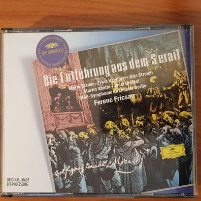 FERENC Fricsay mozart die entführung aus dem serrail FULL SILVER WGER NM/EX