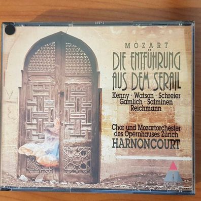 Nikolaus Harnoncourt mozart die entführung aus dem serrail EX/EX (2CD, Klassik)