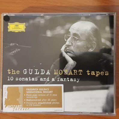 Friedrich GULDA the gulda mozart tapes 10 sonatas and a fantasy EDC NM/EX (3CD)