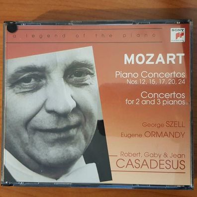ROBERT GABY JEAN Casadesus concertos and sonatas EX/EX (3CD, Klassik)