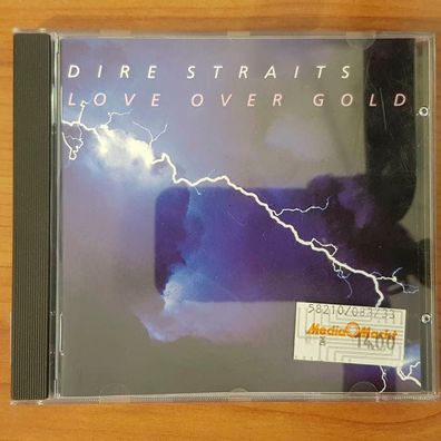 DIRE Straits love over gold FULL SILVER PMDC FRANCE VG+/VG+ (CD Album, Pop)