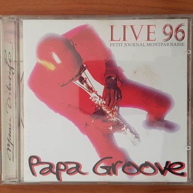 MANU Dibango papa groove live 96 EMI UDEN VG+/VG+ (CD Album, Jazz, Intercord)