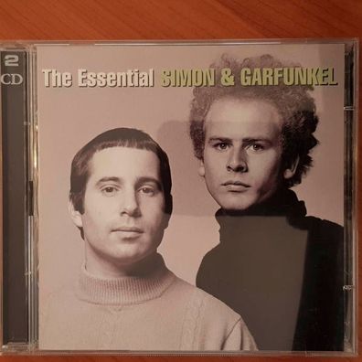 SIMON & Garfunkel the essential simon & garfunkel EX/EX (2CD, Pop)