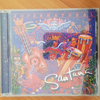 Santana supernatural Sonopress EUROPE VG/EX (CD Album, Pop, Arista)