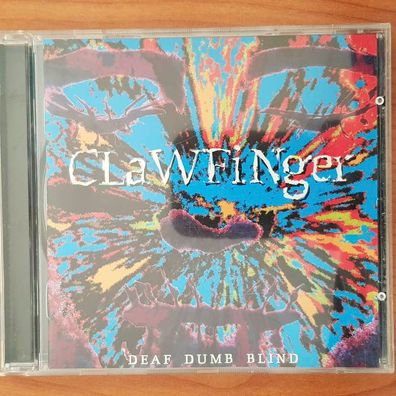 Clawfinger deaf dumb blind VG+/VG+ (CD Album, Pop, WEA)