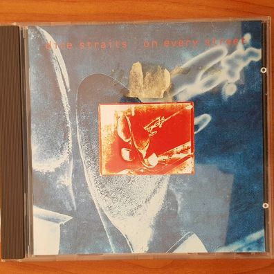 DIRE Straits on every street UK EX/VG+ (CD Album, Pop, Vertigo)