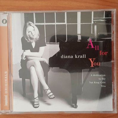 DIANA KRALL all for you EDC Germany EX/EX (CD Album, Jazz, Impulse!)