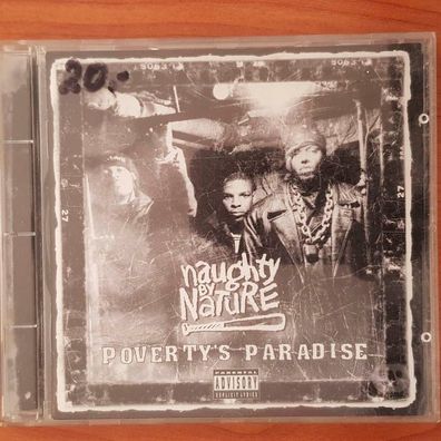 Naughty BY NATURE poverty's paradise EDC Germany VG+/VG+ (CD Album, Hip Hop)