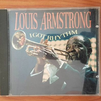 LOUIS Armstrong i got rhythm EX/VG+ (CD Album, Jazz, Pickwick)