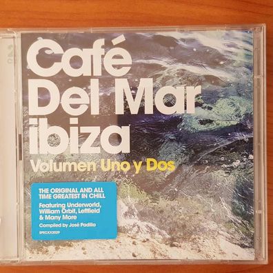 Various cafe del mar ibiza vol. uno y dos EDC Germany NM/EX (2CD, Pop, Spectrum)
