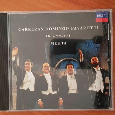 Carreras Domingo Pavarotti in concert EDC Germany EX/EX (CD Album, Klassik)