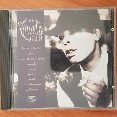 MARLA GLEN this is marla glen VG/VG+ (CD Album, Jazz, Disques Vogue)