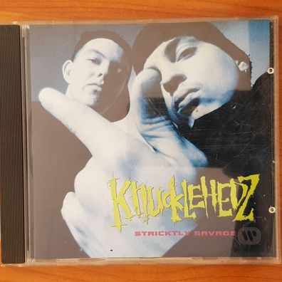 Knucklehedz strictly savage WME Germany EX/VG+ (CD Album, Hip Hop, EastWest)