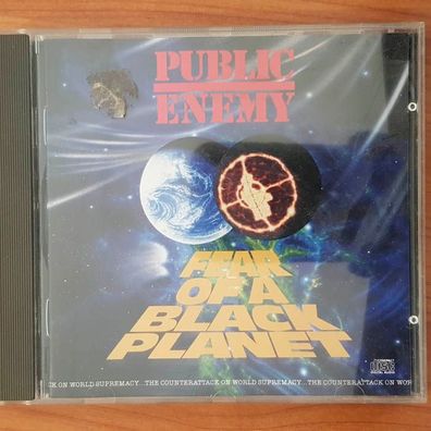 PUBLIC ENEMY fear of a black planet PMDC Germany EX/VG+ (CD Album, Hip Hop)