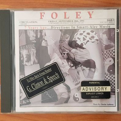 FOLEY 7 years ago Germany EX/VG+ (CD Album, Funk, MoJazz)
