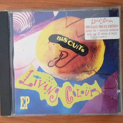 Lliving COLOUR bisquits ep DADC Austria VG+/VG+ (CD Album, Pop, Epic)