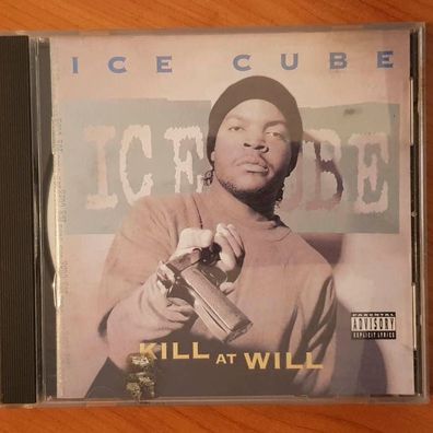 ICE CUBE kill at will Capitol JAX EX/EX (CD Album, Hip Hop, Priority)