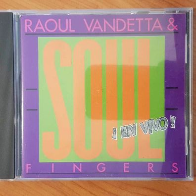 RAOUL Vandetta & Soulfingers !en vivo! Sonopress WGER EX/EX (CD Album, Funk)