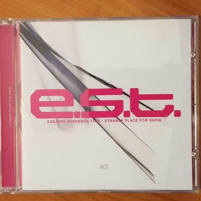 EST Esbjörn Svensson TRIO strange place for snow EX/EX (CD Album, Jazz)