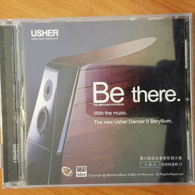 Various be there - ushber audio technology VG+/EX (CD Album, Pop, ABC)