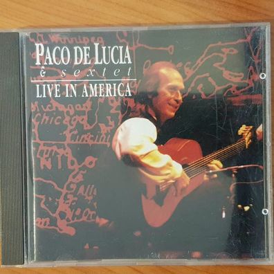 PACO DE LUCIA & Sextett live in america FULL SILVER PMDC Germany VG/VG