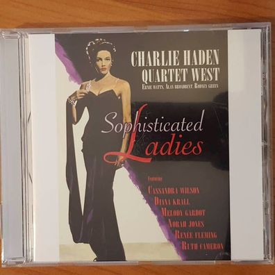 Charlie HADEN Quartet WEST sophisticated ladies EDC Germany NM/EX (CD Album)