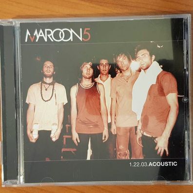 MAROON 5 1.22.03 acoustic Sonopress EU EX/EX (CD Album, Pop, Sony BMG)