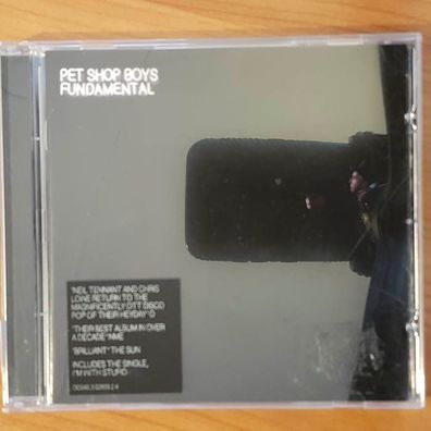 PET SHOP BOYS fundamental Mediamotion EX/EX (CD Album, Pop, Parlophone)