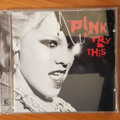PINK try this Sonopress EU VG+/EX (CD Album, Pop, Arista)