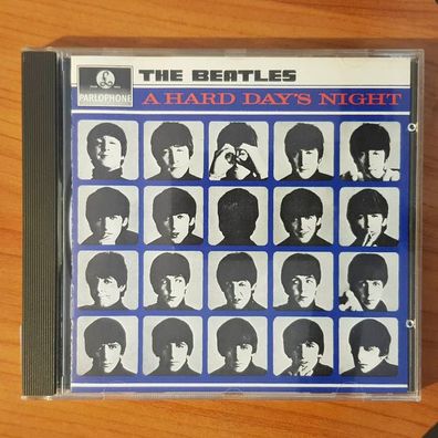 Beatles a hard day's night FULL SILVER PDO WGER VG+/EX (CD Album, Pop)