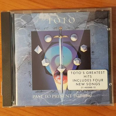 TOTO past to present 1977-1990 DADC Austria EX/EX (CD Album, Pop, CBS)