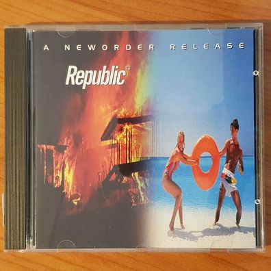 NEW ORDER republic EX/EX (CD Album, Pop, CentreDate)