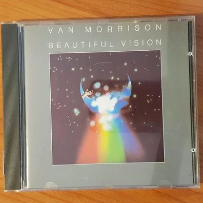 VAN Morrison beautiful vision FULL SILVER Germany EX/EX (CD Album, Pop, Polydor)