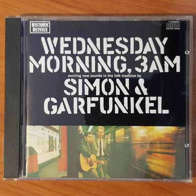 SIMON & Garfunkel wednesday morning 3 am DADC Austria NM/EX (CD Album, Pop, CBS)