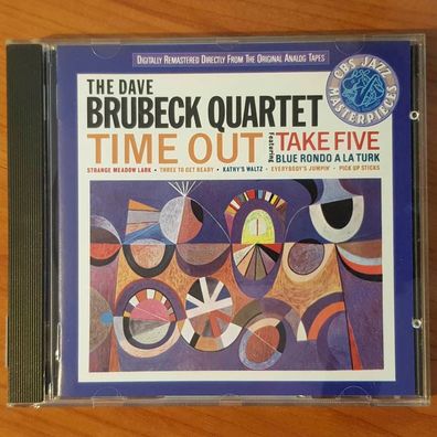 THE DAVE Brubeck Quartet time out DADC Austria NM/EX (CD Album, Jazz, Columbia)