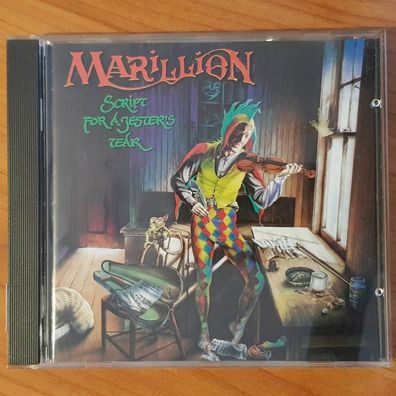 Marillion script for a jester's tear UK VG+/EX (CD Album, Pop, EMI)