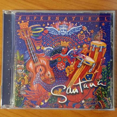 Santana supernatural Sonopress EU NM/EX (CD Album, Pop, Arista)