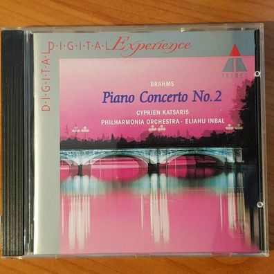 Cyprien Katsaris brahms piano concert 2 WME Germany NM/EX (CD Album, Klassik)
