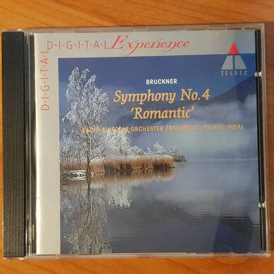 ELAHU INBAL bruckner symphony no. 4 WME Germany NM/EX (CD Album, Klassik)