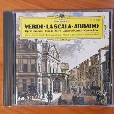 ROMANO Gandolfi verdi cori da opera FULL SILVER PMDC Germany EX/EX (CD Album)