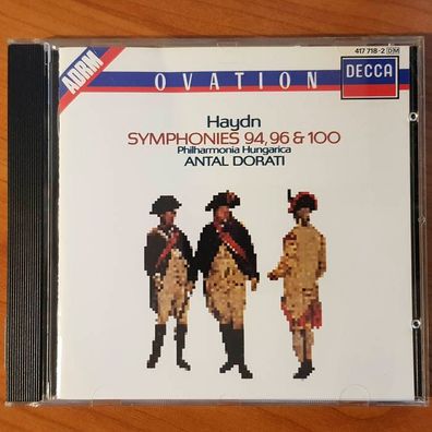 ANTAL DORATI haydn symphonies 94, 96 & 100 FULL SILVER PMDC Germany NM/EX