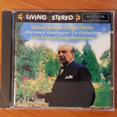 FRIZT REINER richard strauss in high fidelity FULL SILVER Sonopress EX/EX