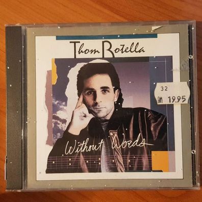 THOM Rotella without words VG/EX (CD Album, Jazz, DMP)